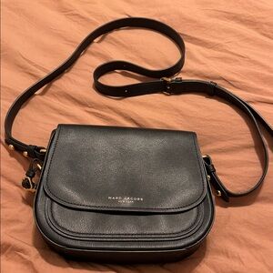 Marc Jacobs Elegant Black Crossbody Bag